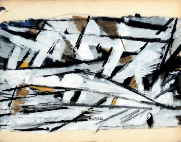 Gouache sur papier, circa 1960 50 x 65 cm