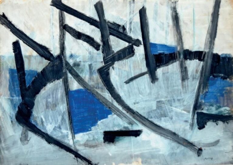 Gouache sur papier, circa 1960 50 x 70 cm