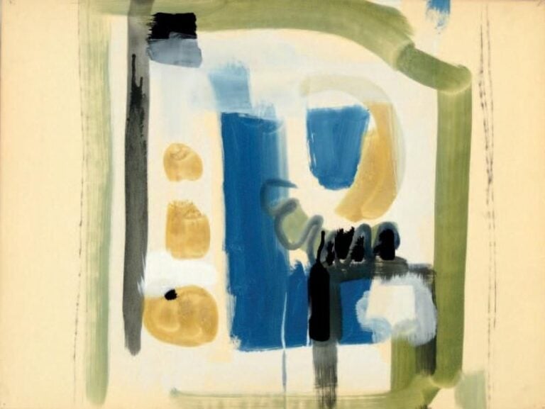 Gouache sur papier, circa 1970 51 x 67 cm