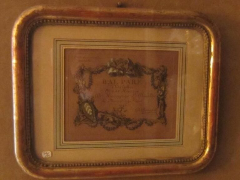 Gravure réhaussé