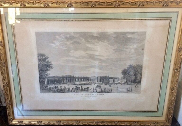 Gravure : Vue du Grand Triano