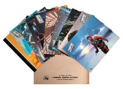 Hachette distribution - La Guerre des Étoiles - L'Empire Contre Attaque - 1 Jeu de 10 Photos d'exploitation Série B France Dimensions 22 x 27 cm