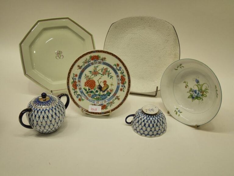 HAVILAND : Lot d'assiettes