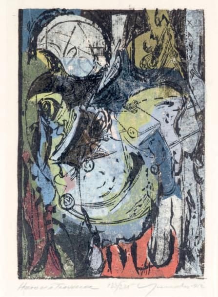 Head of a traveller, 1952