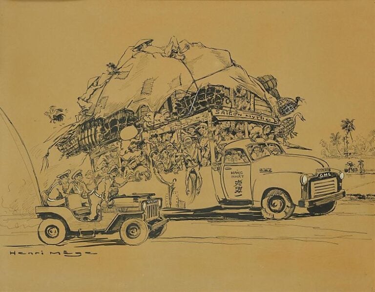 Henri MÈGE (Actif Vietnam / Indochine, 1904-1984)
