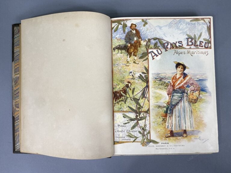 Henri MORIS - Au Pays Bleu - Alpes Maritimes - Paris, E. Plonn Nourrit et Cie.…