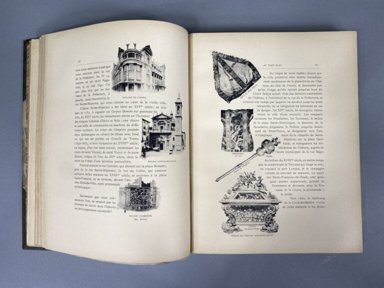 Henri MORIS - Au Pays Bleu - Alpes Maritimes - Paris, E. Plonn Nourrit et Cie.…