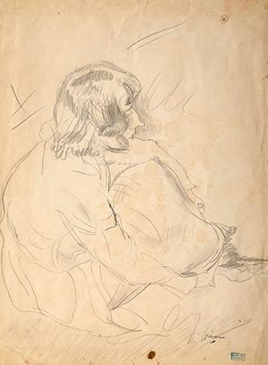 Hermine accroupie, Etats-Unis, 1919