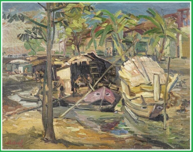 Hô TÂN THÂN THUAN HÖ (Actif Vietnam / Indochine, 1920-2008)
