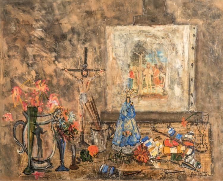 Hommaje a la virgen de los desamparad, 1981