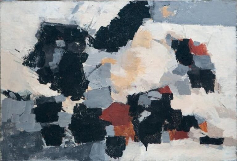 Huile sur toile, circa 1950 50 x 73 cm