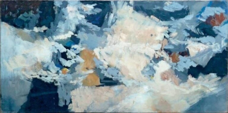 Huile sur toile, circa 1950 65 x 90 cm