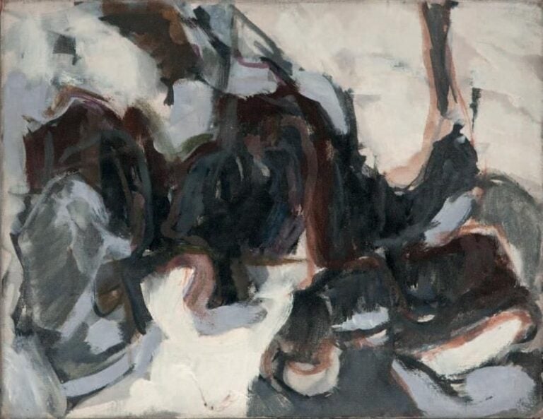 Huile sur toile, circa 1970 27 x 35 cm