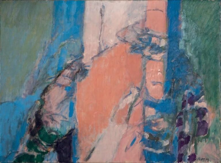 Huile sur toile, circa 1980 60 x 81 cm