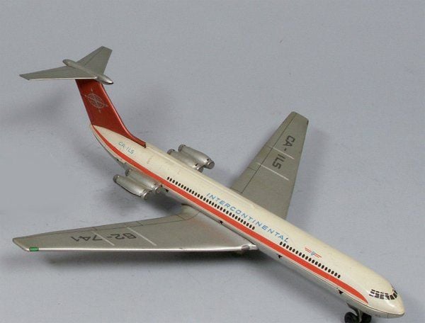 Iliouchine IL 62 KLM - manufacture d'état de Russie - vers 1970 - tôle lith