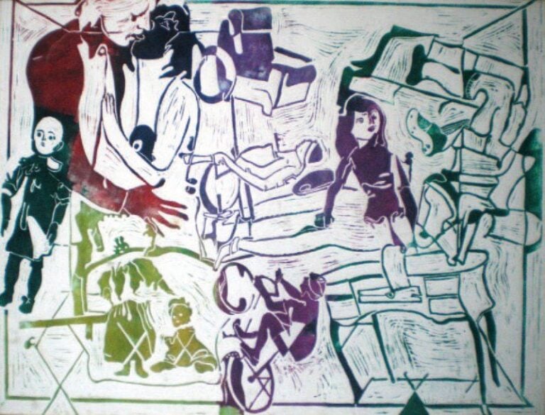 Intérieur, 1982 Impression sur papier Signée et annotée EA 50 x 65 cm