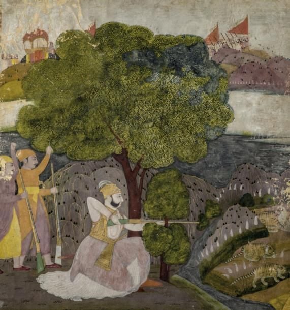 Ismâ'il Quli Khan chassant
