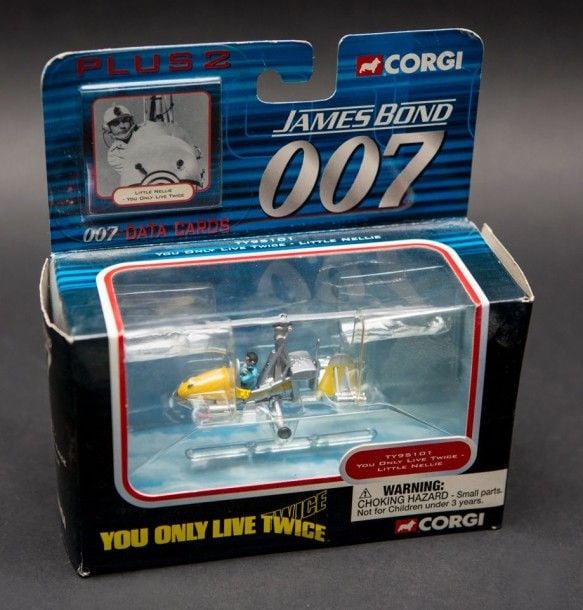 James Bond Corgi 007 Gyrocopter Director's Cut On ne vit que deux fois Neuf en boite 2002 Grande Bretagne