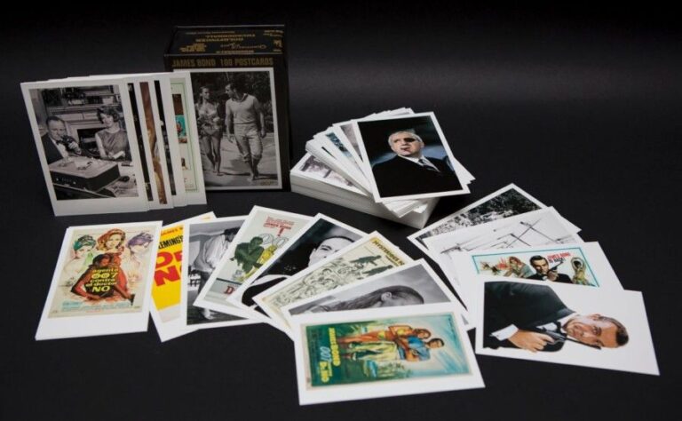 James Bond DK - Boite de 100 cartes postales 50ème anniversaire Neuf en boite 2012 Grande Bretagne