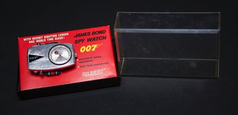 James Bond Gilbert - Spy watch - Montre d'espion Occasion en boite