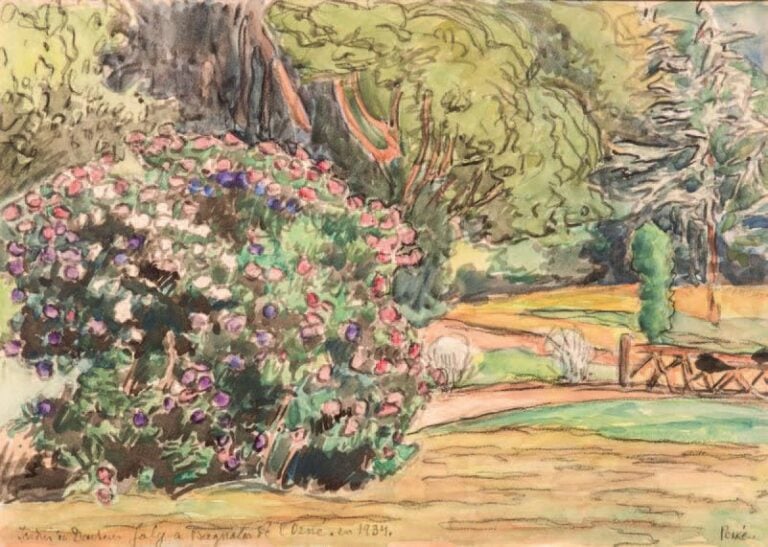 Jardin du Docteur Joly à Bagnoles de l'Orne, 1934