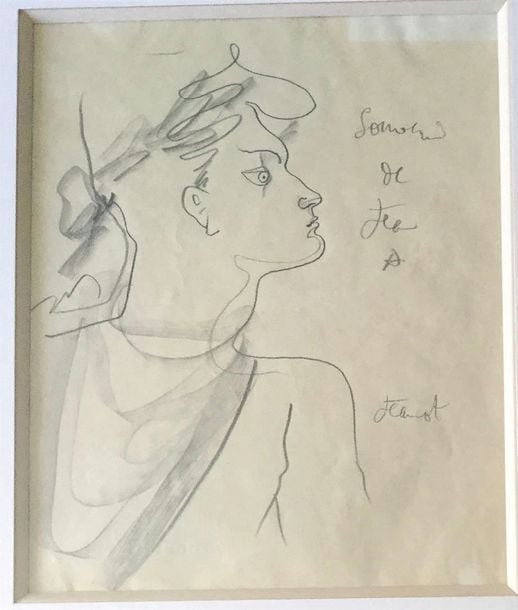 JEAN MARAIS DE PROFIL, MAI 1940