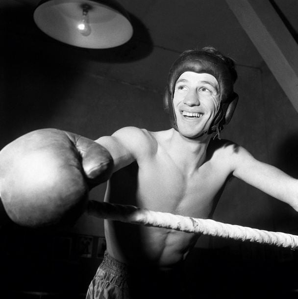 Jean-Paul Belmondo boxeur © Collections L'Équipe 196