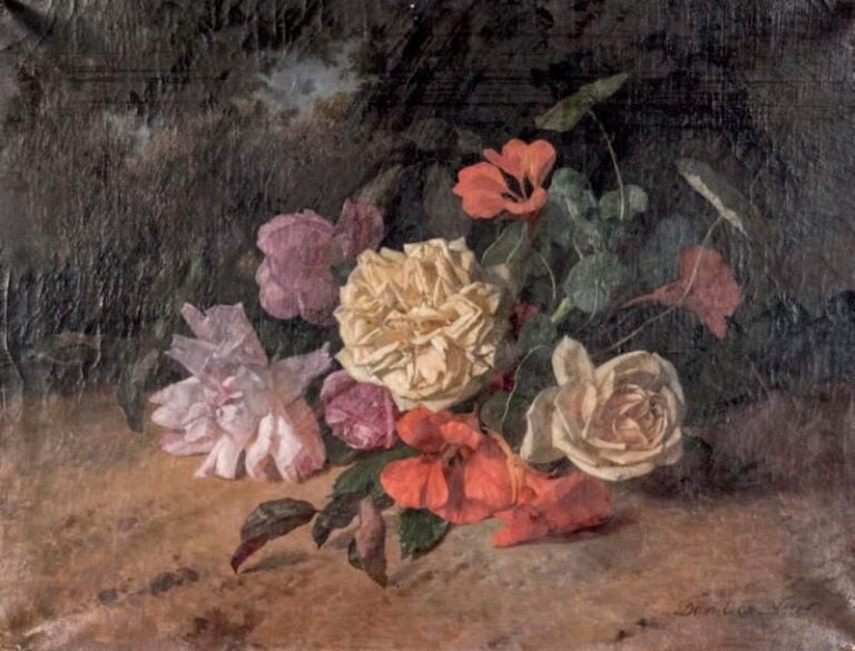 Jetée de fleurs