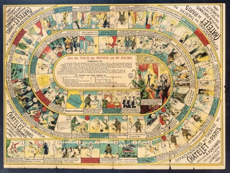 Jeu du Tour du Monde en 80 jour