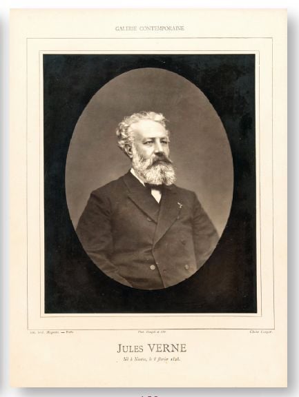 Jules Verne photographié par Étienne Carjat 1880 (ca
