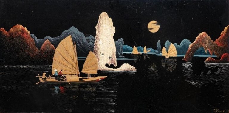KIM HUÊ (Vietnam / Indochine, Actif XXe siècle)