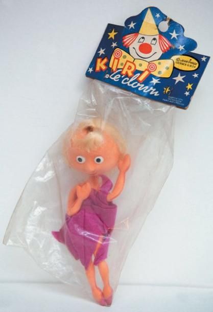 Kiri Le Clown Technigom - Laura - Figurine en latex Neuf sous Sachet France,
