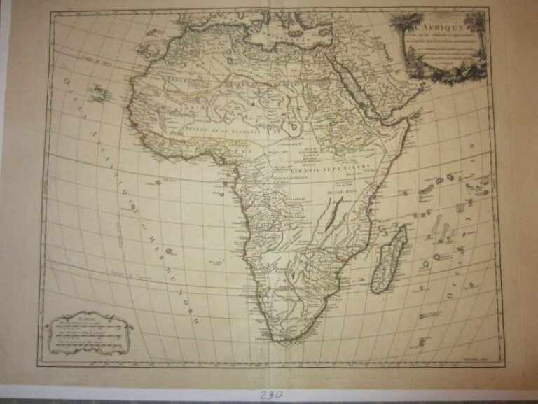 L'Afrique Générale, dressée sur les relations les plus récentes et assujettie aux observations astronomiques, par