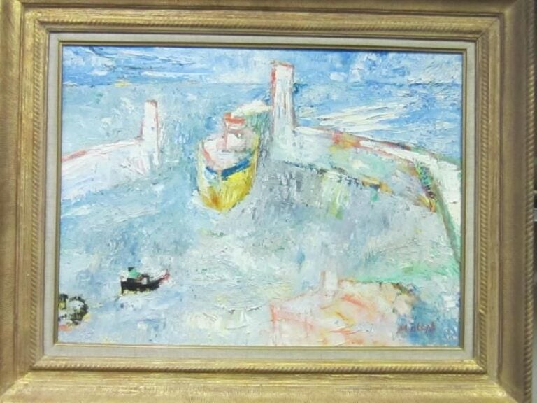 L'entrée du port