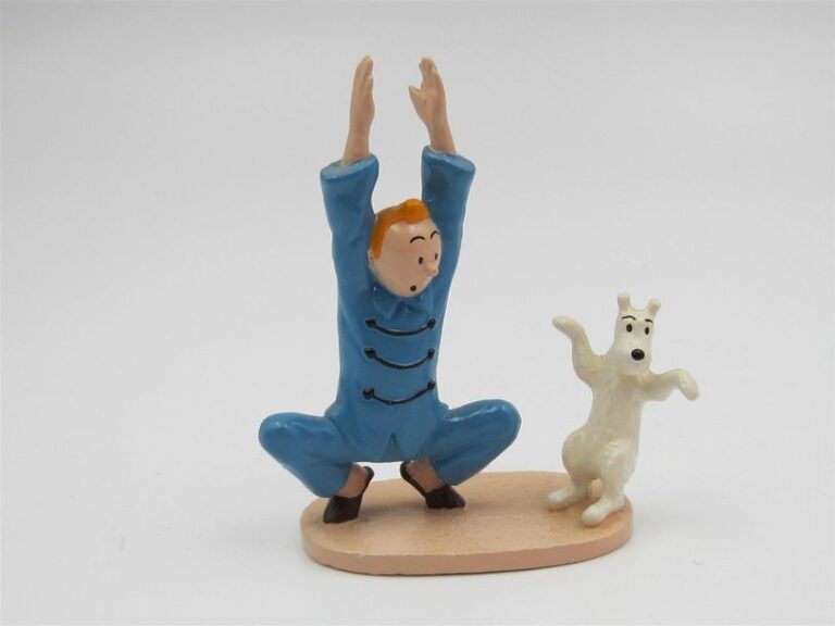 « L'oreille Cassée » Tintin et Milou Gymnastique