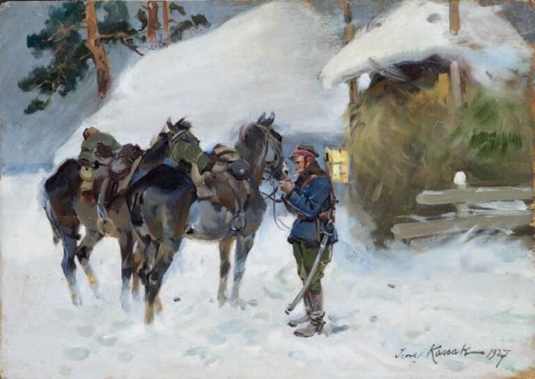 La halte, 1927