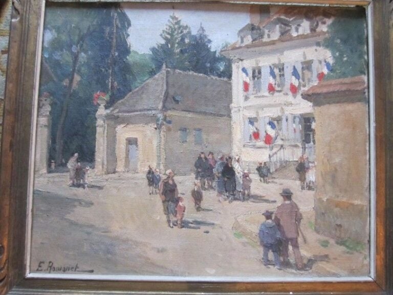 La mairie pavoisé