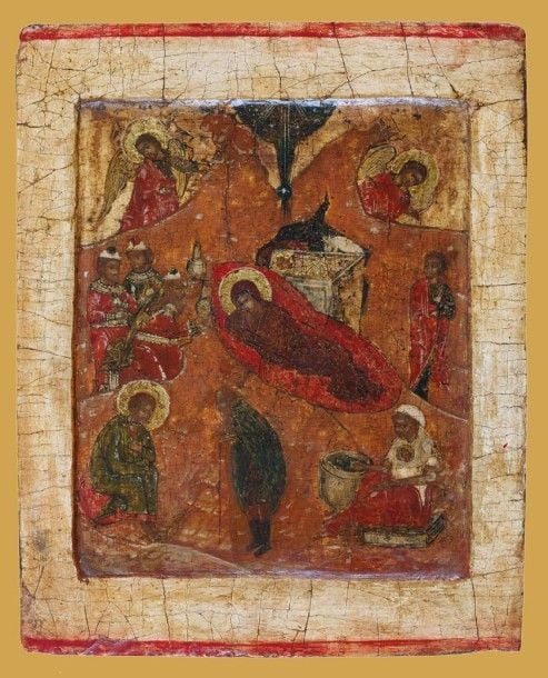 LA NATIVITÉ, russe, XVIIe siècle