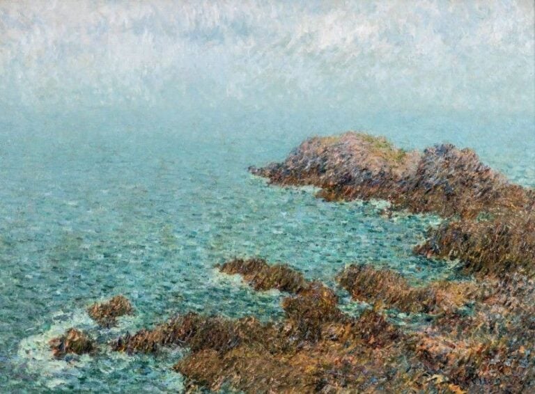 La Ponte du Décollé à Saint-Lunaire, 1904