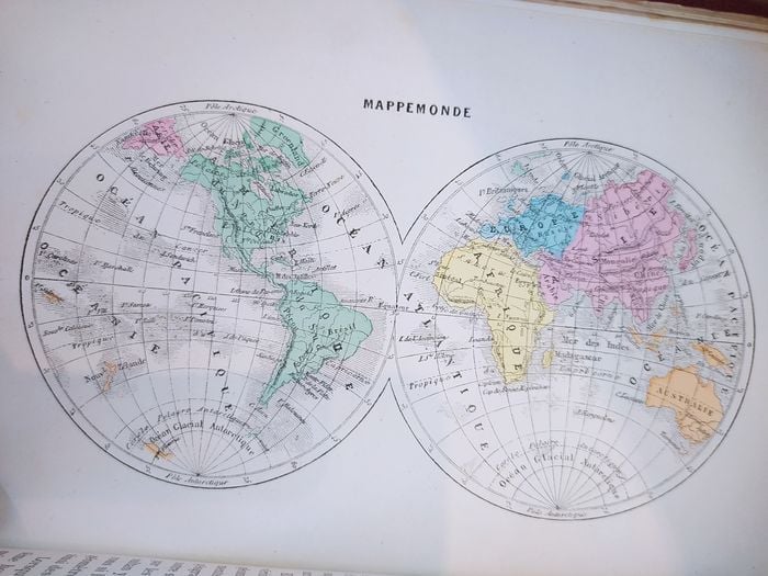 La Terre et les Mers ou description physique du Glob