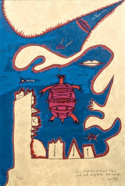 La tortue rouge, 1973