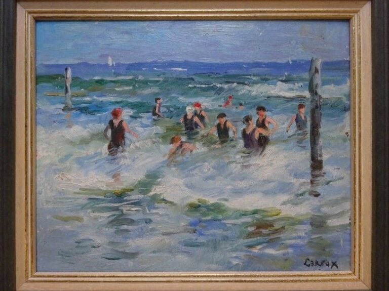 Le bain de mer