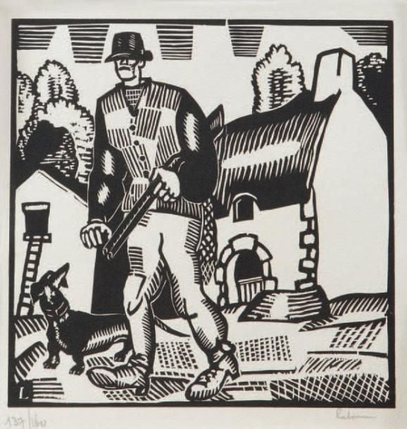 Le chasseur rustiqu