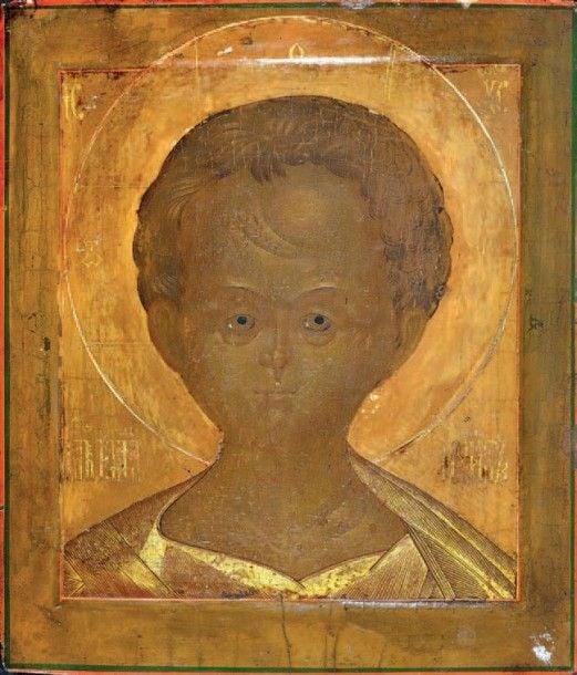 LE CHRIST EMMANUEL, russe, vers 1700