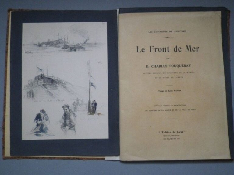 Le Front de Mer Par Charles Fouqueray Recueil de 23 planche
