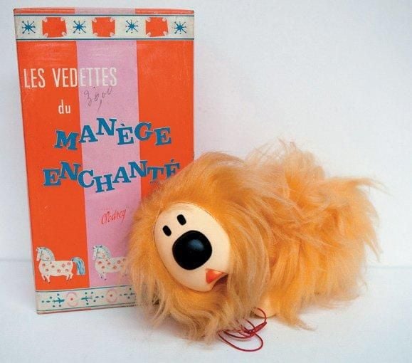Le Manège Enchanté / The Magic Roundabout Clodrey - Pollux - Jouet à traîner Neuf en Boîte France,