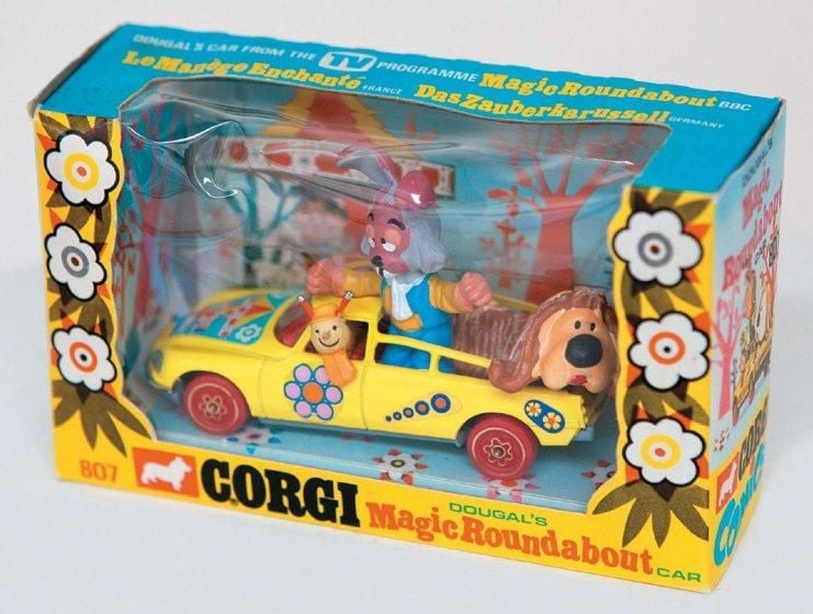 Le Manège Enchanté / The Magic Roundabout Corgi - La DS de Pollux - Ré