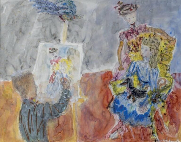 Le peintre et ses modèles