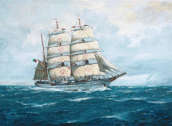 « Le SAGRES » Trois-mâts barque en acie