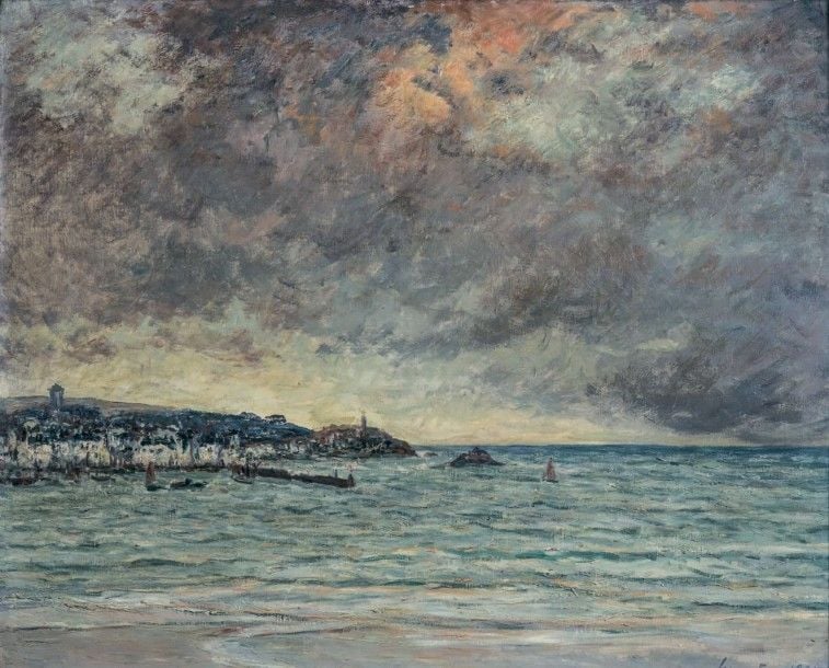 Le soir, Douarnenez, 1906